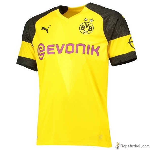 Tailandia Camiseta Borussia Dortmund Replica Primera Ropa 2018/19 Amarillo